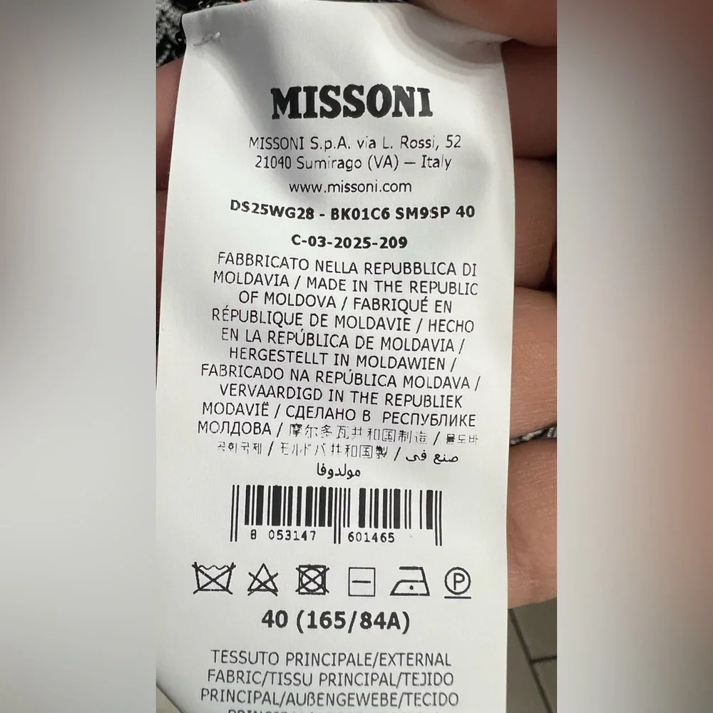 Missoni Multicolor Zigzag Dress - Picture 3 of 7